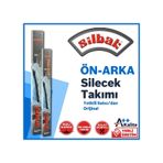 Silbak 2001-2005 Toyota Yaris Ön Arka Hybrid Silecek Takımı