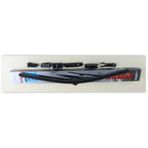 Silbak 380 mm 6 Aparatlı Muz Tipi Grafitli Silecek Süpürgesi