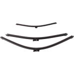 Silbak Audi Q2 2021-2024 Ön Arka Cam Silecek Seti 81B998002 81A955425 - Siyah