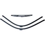 Silbak Citroen C4 Grand Picasso 2007-2009 Ön Arka Cam Silecek Seti 1609882780 - Siyah