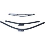 Silbak Fiat Fiorino 2008-2023 Ön Cam Arka Cam Silecek Seti 20071765512 - Siyah