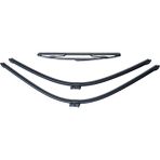 Silbak Ford Galaxy 2009-2014 Ön Cam Arka Cam Silecek Seti - Siyah