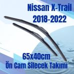 Silbak Nissan X-Trail Xtrail 2018-2022 65x40 cm Ön Cam Silecek Takımı