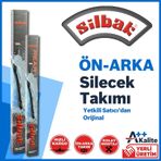Silbak Renault Clio Symbol Ön Arka 1999-2008 Hybrid Silecek Takımı
