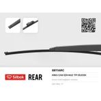 Silbak SİLECEK SÜPÜRGESİ ARKA MUZ TİPİ 280MM YETI 2005-2009 GOLF 6 2010-2008 GOLF 6 2010-2012 POLO 6 2006-2009