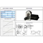 Sılecek Motoru 24V Traktor Kabını On Cam - Baskurt 50032309