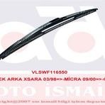 Sılecek Supurgesı 400mm Arka Mıcra 09/00- Prımera Corsa C Clıo 03/94 02/98 (swf) Valeo 116550