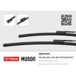 Silecek Süpürgesi 600/350MM Muz Tipi Mg Zs-Zs Ev 10/17 Sptgl - Siyah