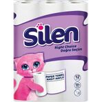 Silen Rulo Kağıt Havlu 12'Li 3 Paket