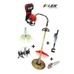 Silen Sırt Tırpan + Dal Testere + Zeytin Hasat + Fındık Silkeleme + Akrep Çapa Makinesi 3.2kw 4.6hp