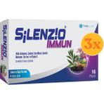 Silenzio Immun 16 Pastil - 3 Adet (48 Pastil) - Dezenfektan Hediyeli (%72 Alkol)