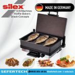 Silex | Contact Grill Pizza Lahmacun Makinesi (Tepsili) - Gümüş