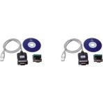 Silhouette 2x USB 2.0 - RS485 -485 RS422 -422 Db9 Com Seri Bağlantı Noktası Aygıtı Dönüştürücü Adaptör Kablosu, PL2303 (Yurt Dışından)