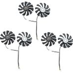 Silhouette 3 Çift Grafik Kartı Fanı 85MM HA9010H12F-Z 4pin Soğutucu Fan Gtx 1060 Oc 6g Gtx 960 P106-100 P106 GTX1060 GTX960 (Yurt Dışından)