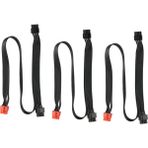 Silhouette 3x Pcıe 8pin - Çift 8pin Güç Kablosu Pcı Express Gpu 8pin - 2 Bağlantı Noktası 6 + 2pin Toughpower Için 1000W 1200W 1500W (Yurt Dışından)