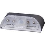 Silhouette 4 LED Otomatik Pır Kızılötesi Kablosuz Kapı Anahtar Deliği Hareket Sensörü Işık Lambası (Yurt Dışından) - Standart - Gümüş