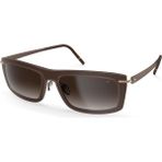 Silhouette 4091 75 6130 Unisex Güneş Gözlüğü - Kahverengi