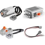 Silhouette 4pack Teknolojisi Güç Fonksiyonu Motor Yapı Taşı Parça Kiti 1 Orta Motor, 1 Akü Kutusu, 1 Işık Kablosu, 1 Anahtar (Yurt Dışından)
