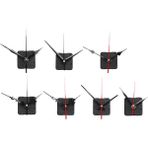 Silhouette 7 Takım Quartz Saat Hareket Mekanizması, Sessiz Kısa Şaftlı Saat Mekanizmaları, Ibreli, Duvar Saati Mekanizma Parçaları (Yurt Dışından)