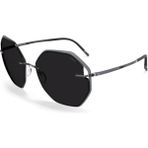 Silhouette 8187/75 6500 60 Unisex Güneş Gözlüğü - Gri
