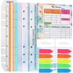 Silhouette A6 Bütçe Planlayıcı Dolum 82 Sayfa Aylık Haftalık Planlayıcı Not Defteri A6 Bağlayıcı Kapağı Için 6 Delik Kaydet B (Yurt Dışından)