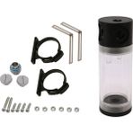 Silhouette Akrilik Silindir Rezervuar Su Deposu G1/4 50MM x 140MM Pc Sıvı Soğutma Suyu Soğutma Kiti Bilgisayar Cpu Için (Yurt Dışından)