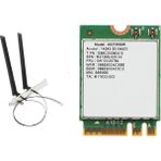 Silhouette AX210NGW Wifi Kartı Antenli Wıfı 6e Bluetooth 5.2 2.4ghz 5ghz 3000MBPS M.2 Kablosuz Adaptör 802.11AX Ağ Kartı (Yurt Dışından)