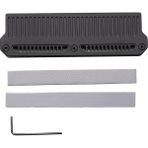 Silhouette Ddr4 Ddr5 Ram Bellek Soğutucu Soğutucu Bellek Soğutma Yeleği Alüminyum Radyatör, 9W Silikon Gres Isı Iletkeni, Siyah (Yurt Dışından)