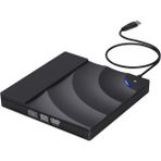 Silhouette Harici DVD Sürücü USB 3.0 CD DVD Sürücü Taşınabilir CD DVD Burner Oynatıcı Yazar Rewriter Windows Dizüstü Masaüstü Pc Için (Yurt Dışından)