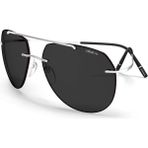 Silhouette Nash 8744 7310 59 Unisex Güneş Gözlüğü - Siyah