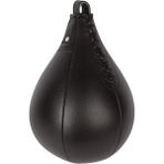 Silhouette Profesyonel Kum Torbaları Yumruk Torbası Speedbag Eğitim Hız Topu Spor Boks Hız Çanta Aksesuarı, Siyah (Yurt Dışından)