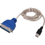 Silhouette USB CN36 IEEE1284 Paralel Bağlantı Noktası 36 Pin Usb2.0 Yazdırma Adaptörü Dönüştürücü Yazıcı Kablosu 1.5 M 5ft 12 Mbps Tablet Pc Için (Yurt Dışından)