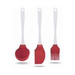 SİLİCOLİFE 3'LÜ SERVİS SETİ SİLİKON KEPÇE, BÜYÜK SPATULA, FIRÇA