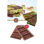 silicolife Dubai Çikolatası Kalıbı Silikon Çikolata Kalıbı Büyük Boy 1 Adet 27x17 cm