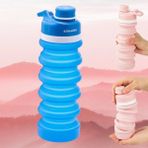 Silicolife Silikon Matara 550 ml - 245 mm / 135 mm - Mavi