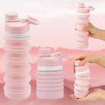 Silicolife Silikon Matara 550 ml - 245 mm / 135 mm - Pembe