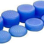 Silicone Joystick Height Cap Thumbstick Cap Thumb Grip Cap Cover for PS4 PS3 PS5 Xbox 360 Switch Pro (Blue)