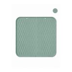 Siliconly %100 Silikon Bulaşık Kurutma Matı,Pvc ve Plastik İçermez,Bulaşık Altlığı,Bulaşık Kurutmalığı-Mint