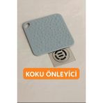 Siliconly Silikon Kötü Koku Önleyici Mat, Banyo Mutfak Lavabo Balkon Gider Kapatıcı Kapak ,böcek Önleyici 12 Cm Gri