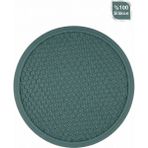 Siliconly Silikon Nihale Isıya Dayanıklı Çok Amaçlı Tava Tencere Altlığı Vakumlu Kapak - Mint