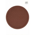 Siliconly Silikon Nihale, Isıya Dayanıklı Nihale,Tava Tencere Altlığı,Vakumlu Kapak Mocha