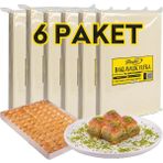 Silifke Yufka Baklava Yufkası - 6 Paket - 6 Tepsilik (±5400GR)