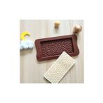 Siliko World Çikolata Kalıbı Silikon Mini Kalp, Kahverengi