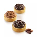 Silikomart Kakao Halkalı Tart Seti Ø70 Mm Silikon Kalıp
