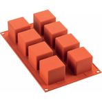 Silikomart Pasta Kek Kalıbı Küp Cube SF104 50X50X50 mm - SF104 - 5 x 5 x 5 cm