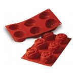 Silikomart SF077 Gül Kek Kalıbı - 1 Adet