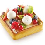 Silikomart Tarte Ring Square Kek Kalibi 80Mm