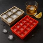 Silikon 2li Buz Kalıbı - 15LI Buz Kalıbı ve 6lı Büyük Boy Buz Kalıbı