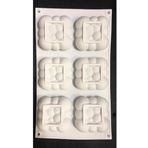Silikon 6lı Bubble, Bulut Şekilli Çikolata, Sabun, Mum, Kek Kalıbı,pasta Kalıbı ecmelNM598