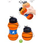 Silikon Açılır Kapanır Pipetli Suluk ve Matara Çocuk Yetişkin Sporcu Matarası 550 ml - starndart - 550ml